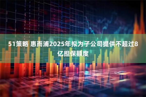 51策略 惠而浦2025年拟为子公司提供不超过8亿担保额度